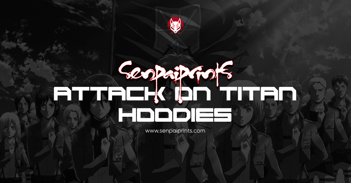 attack on titan hoodies