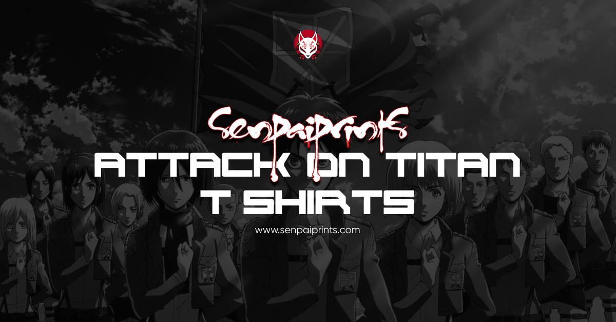 attack on titan t shirts