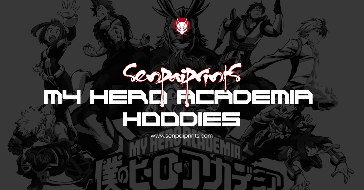 my hero academia hoodies