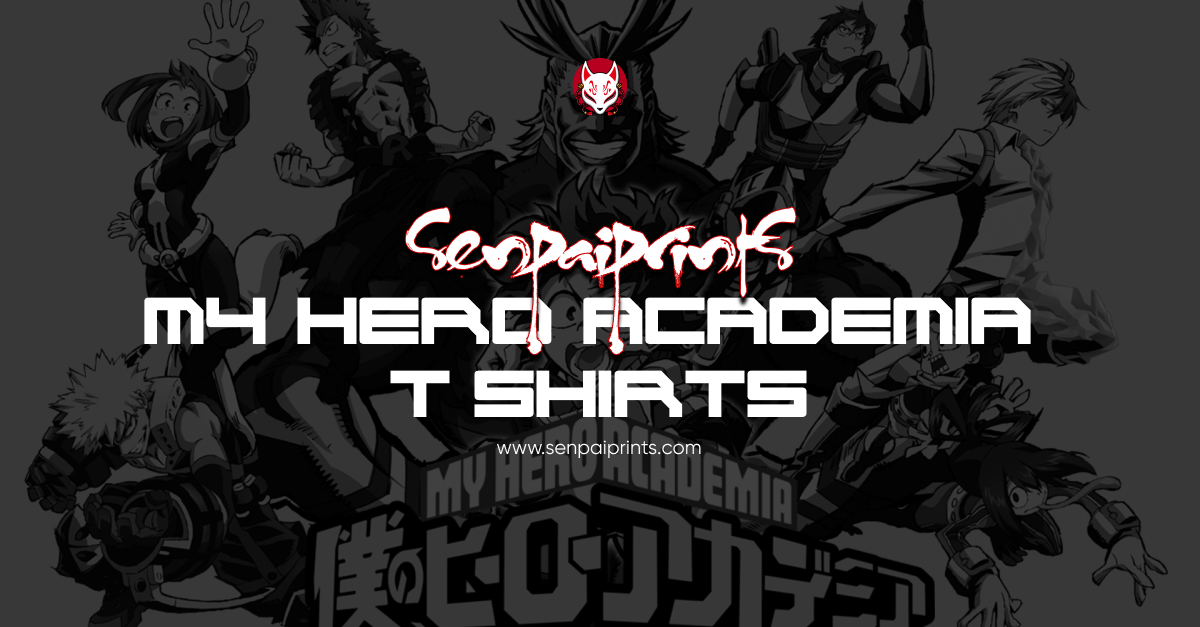 my hero academia t shirts